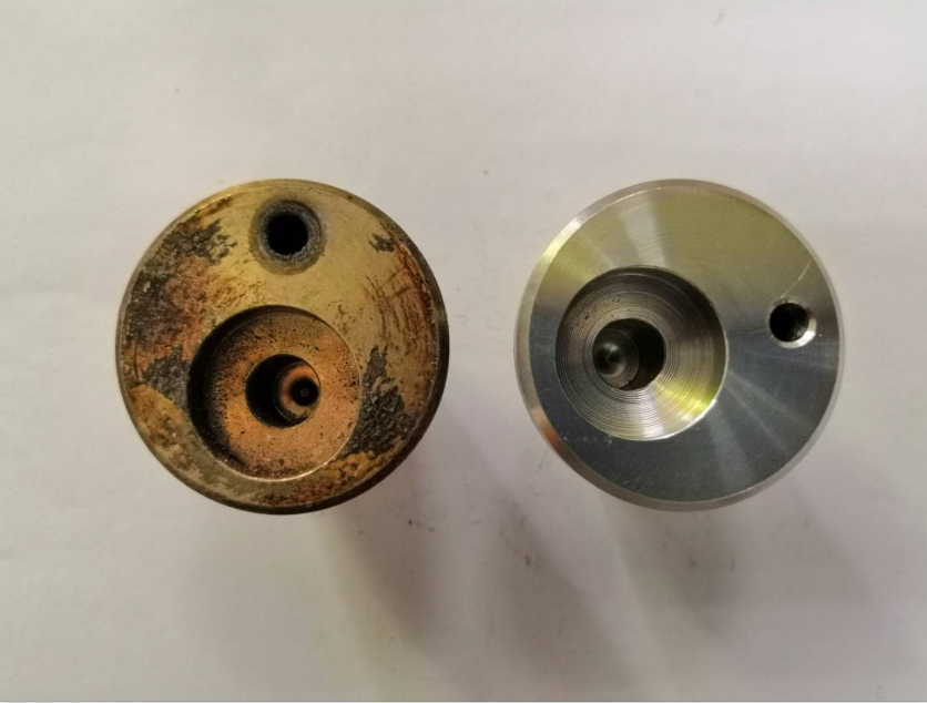 大气射流型午夜电影网站机新旧喷嘴对比图-昆山午夜精品久久久午夜电影网站机